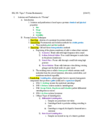 BIL 255 Topic 7 Notes 2-16