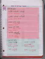 College Trigonometry Week 8 notes