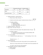 Elementary Statistics: Exam 2