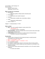 Chem105B Exam 2 Review
