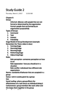Study guide 2