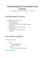 ANT 107 Lecture Notes, Feb. 2 and 7