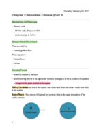 GEOG 1750, Mountain Climate (Part 3)