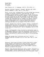 ABSTRACT OF PERRY V. SINDERMAN CASE
