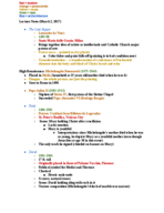AHS 17B Week 8 Notes