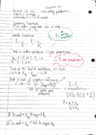 Statistics for Economics Ch. 10 Notes: Comparing Populations