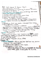 BIo 162 Week 9 Notes