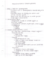 Carbohydrates Notes