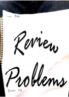 Management 1B- Review Problems