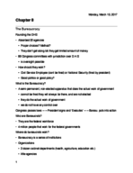 Chapter 8 notes