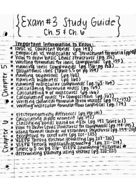 CH 101 Exam 3 Study Guide 