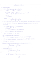 Physics 110-A final studyguide