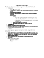 notes on SWANA