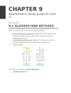 Chapter 9 (Unit 5) Study guide