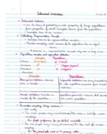 Inferential statistics