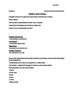 3/21 Chapter 6 Human growth and development 