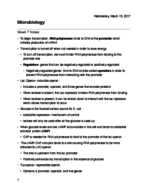 Microbiology Week 7 Notes