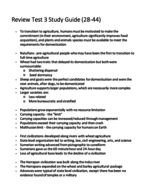 Review Test 3 Study Guide
