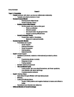 Exam 3 Study Guide
