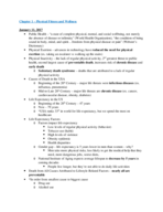 Exercise Science 191 