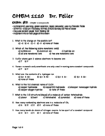 Exam 3
