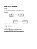 THE CIS 4913c - Integrated Product and Process Design 2 - Class Notes - Week 15 - Proxy [207] - Structural