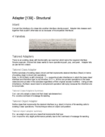 THE CIS 4913c - Integrated Product and Process Design 2 - Class Notes - Week 16 - Adapter [139] - Structural