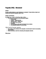 THE CIS 4913c - Integrated Product and Process Design 2 - Class Notes - Week 17 - Façade [185] - Structural