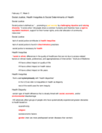 Exam 2 Study Guide Culture, Lifestyle, & Health