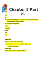 Anatomy & Physiology Lecture 8