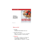 Nutrition Chapter 8