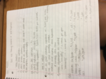 Math 102 End of Week 7 Notes