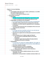MKT 220  Week 8 Notes