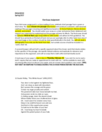 Literary Heritage - Claude McKay, “The White House”