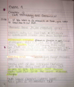 BIO 1050 Exam 4 study guide