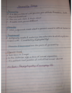 Personality Theory