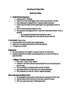 Psych 101 Exam 3 Study Guide