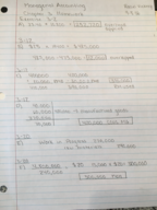 THE FINC 3160 - Principles of Business Finance (FINC 3610-011) - Class Notes - Week 4 - Chapter 3 Managerial Accounting - Homework