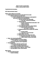 Africa 277: Week 10 Lecture Notes 