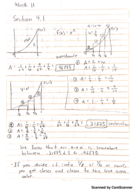 Calculus notes week 11 