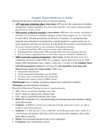 supply chain exam 2 guide 