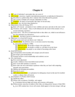 CHD3243 Chapter 6 Notes