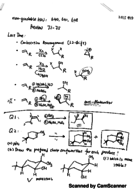 THE CH 320 -Organic Chemistry 1 - Class Notes - Week 8 - Carbocation Rearrangement