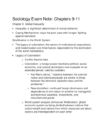 Introductory Sociology - Sociology Exam Notes