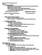 POSC 100 Exam 2 Study Guide
