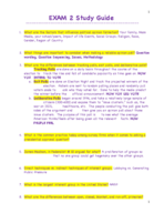 POLS 1336 Exam 2 Study Guide