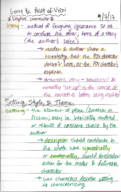 Creative Writing - setting, theme, tone, irony