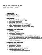 APR 231 Week 3 Notes