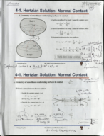 Chapter 4: Hertzian Pressure and Sneddon Pressure
