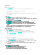 Agriculture Notes